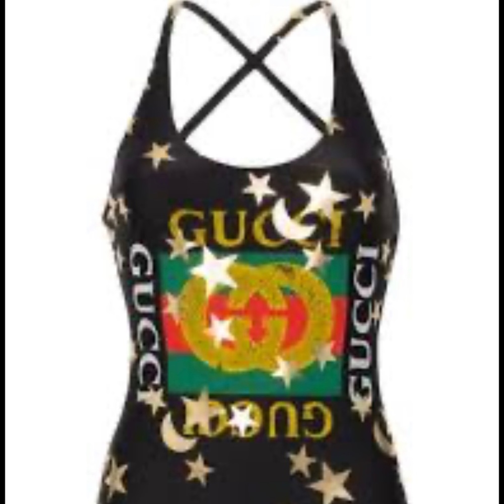 Gucci bathing suit size 12